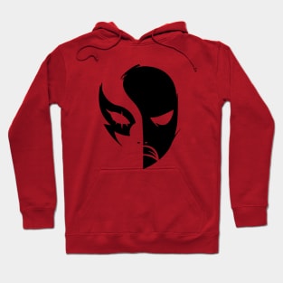 Angry Mask - Black Hoodie